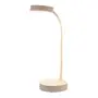 LUMINÁRIA DE MESA LED RECARREGÁVEL PUCK - BRANCO - Foto 4