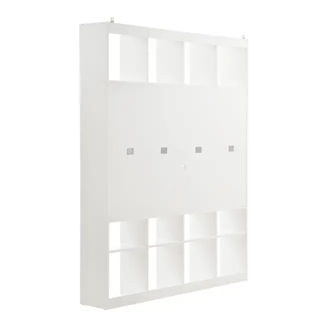 ESTANTE PARA TV DE ATÉ 60 POLEGADAS 2,12 M X 1,70 M CÉLULA - BRANCO - Foto 4