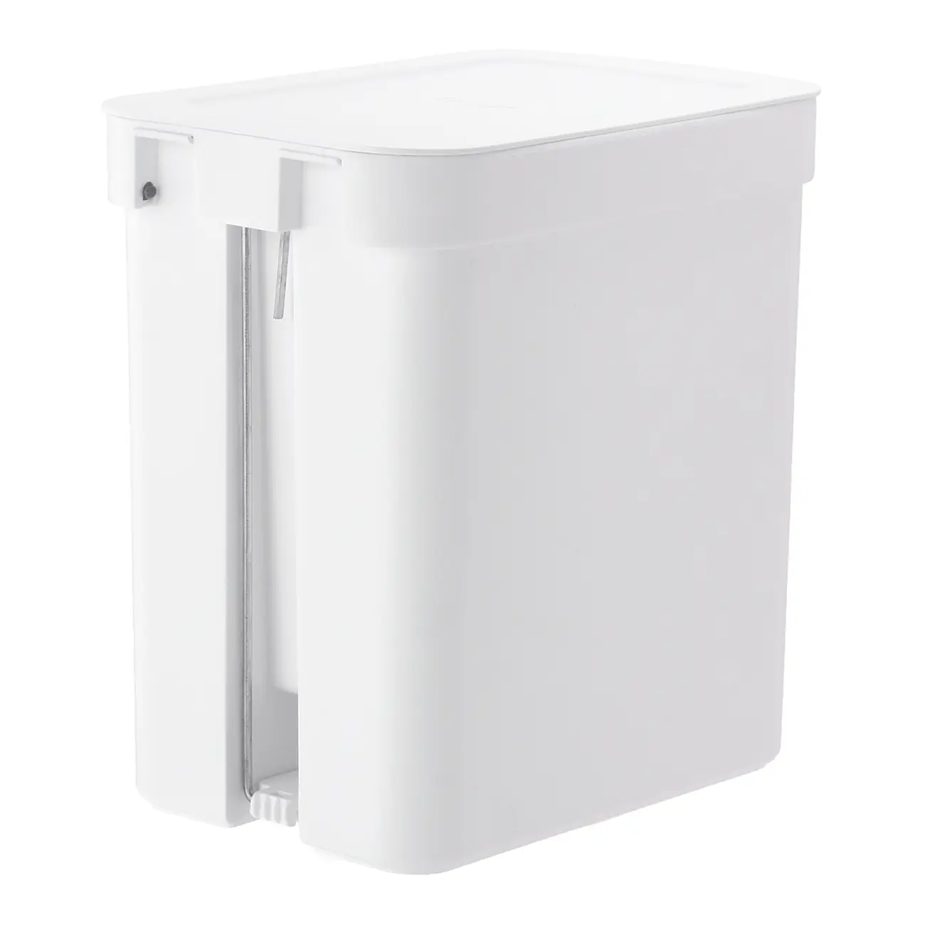 LIXEIRA COM PEDAL 6 L TRIUM - BRANCO - Foto 3
