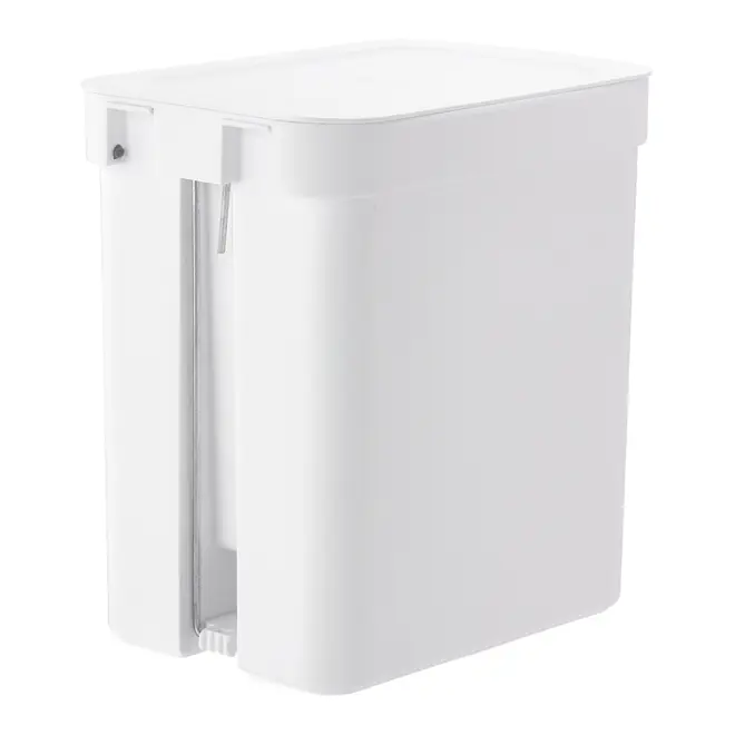 LIXEIRA COM PEDAL 6 L TRIUM - BRANCO - Foto 3