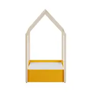 CAMA MONTESSORI JÚNIOR 78 CM PIN PLAY - BANANA/NATURAL WASHED - Foto 24