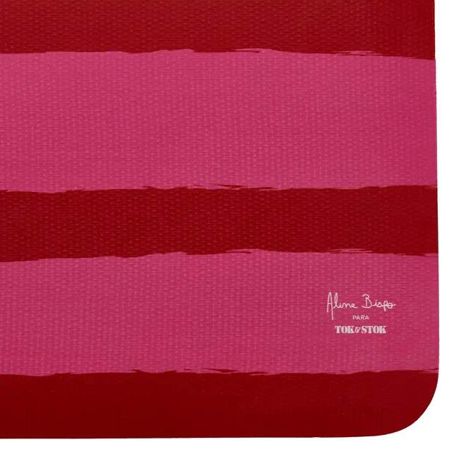 LUGAR AMERICANO 42 CM X 30 CM CAMINHOS DO SOL LIST - VERMELHO/MULTICOR - Foto 3