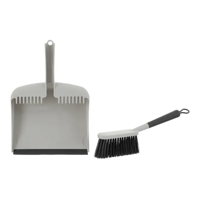KIT PÁ COM ESCOVA WIPE CLEAN - CINZA/KONKRET - Foto 3
