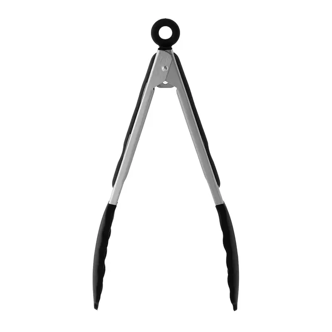 PINÇA MULTIUSO 27 CM COOKING - INOX/PRETO - Foto 4