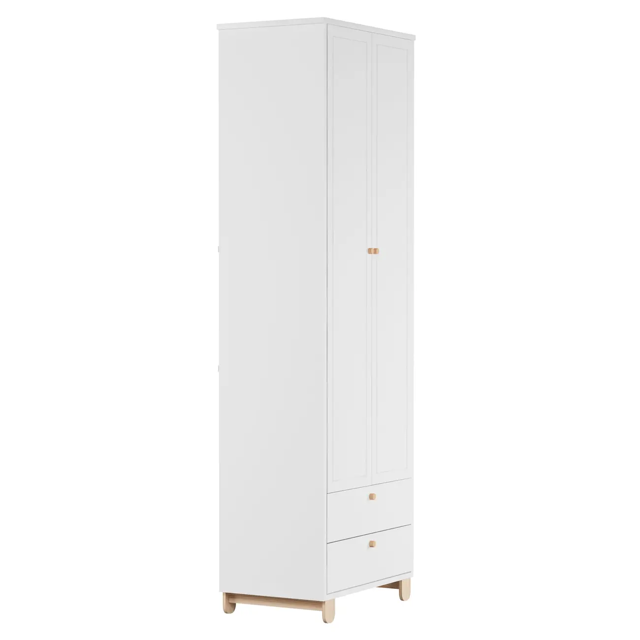 GUARDA-ROUPA INFANTIL 2 PORTAS/2 GAVETAS SWEET - BRANCO/PINUS NATURAL - Foto 17