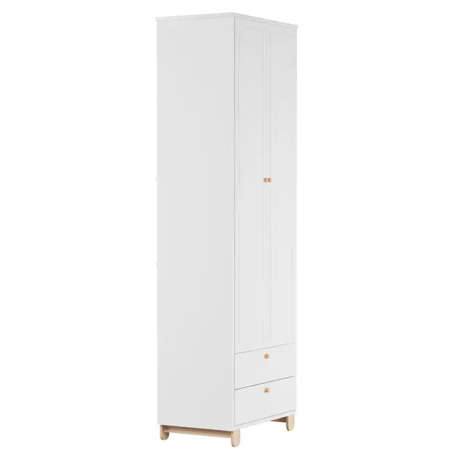 GUARDA-ROUPA INFANTIL 2 PORTAS/2 GAVETAS SWEET - BRANCO/PINUS NATURAL - Foto 17
