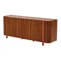 BUFFET 3 PORTAS 1,83 M X 46 CM HIGIENÓPOLIS - NOZES - Foto 5