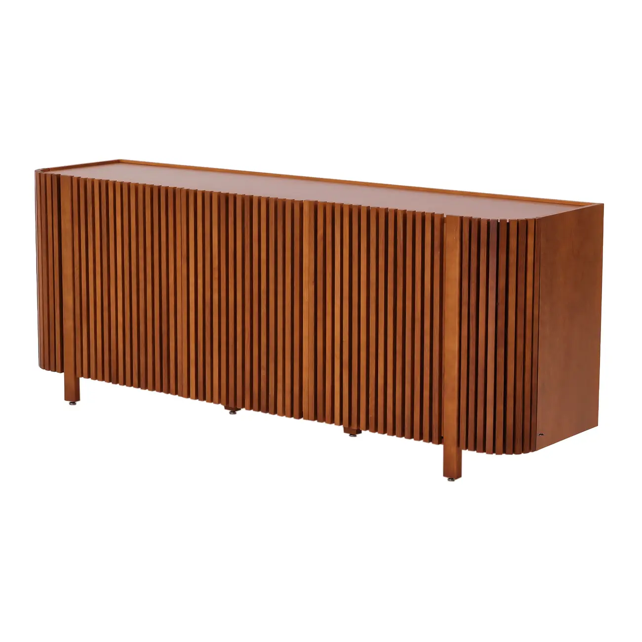 BUFFET 3 PORTAS 1,83 M X 46 CM HIGIENÓPOLIS - NOZES - Foto 5