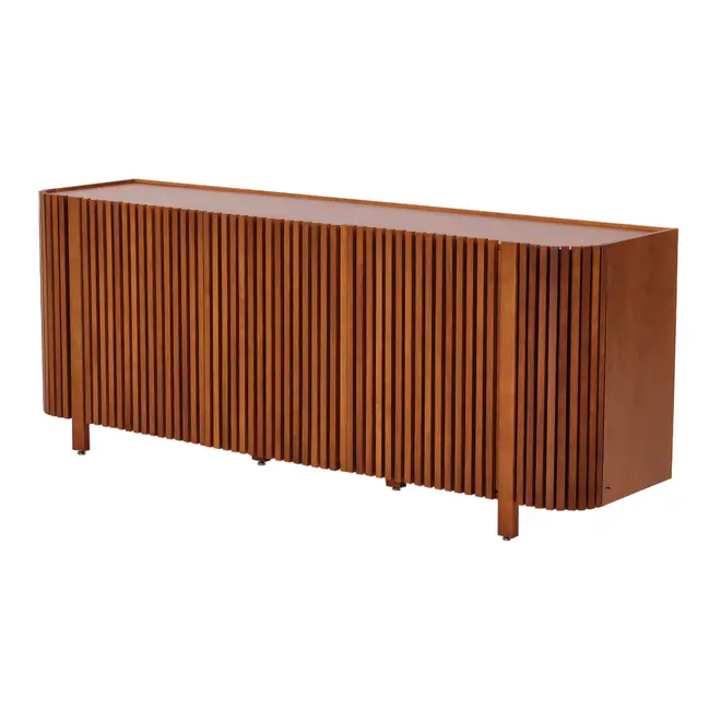 BUFFET 3 PORTAS 1,83 M X 46 CM HIGIENÓPOLIS - NOZES - Foto 5