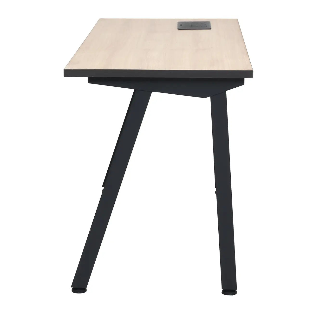 MESA 1,50 M X 60 CM COM CAIXA PARA CONECTIVIDADE ALETA - KONKRET/OAK TAMMI - Foto 4