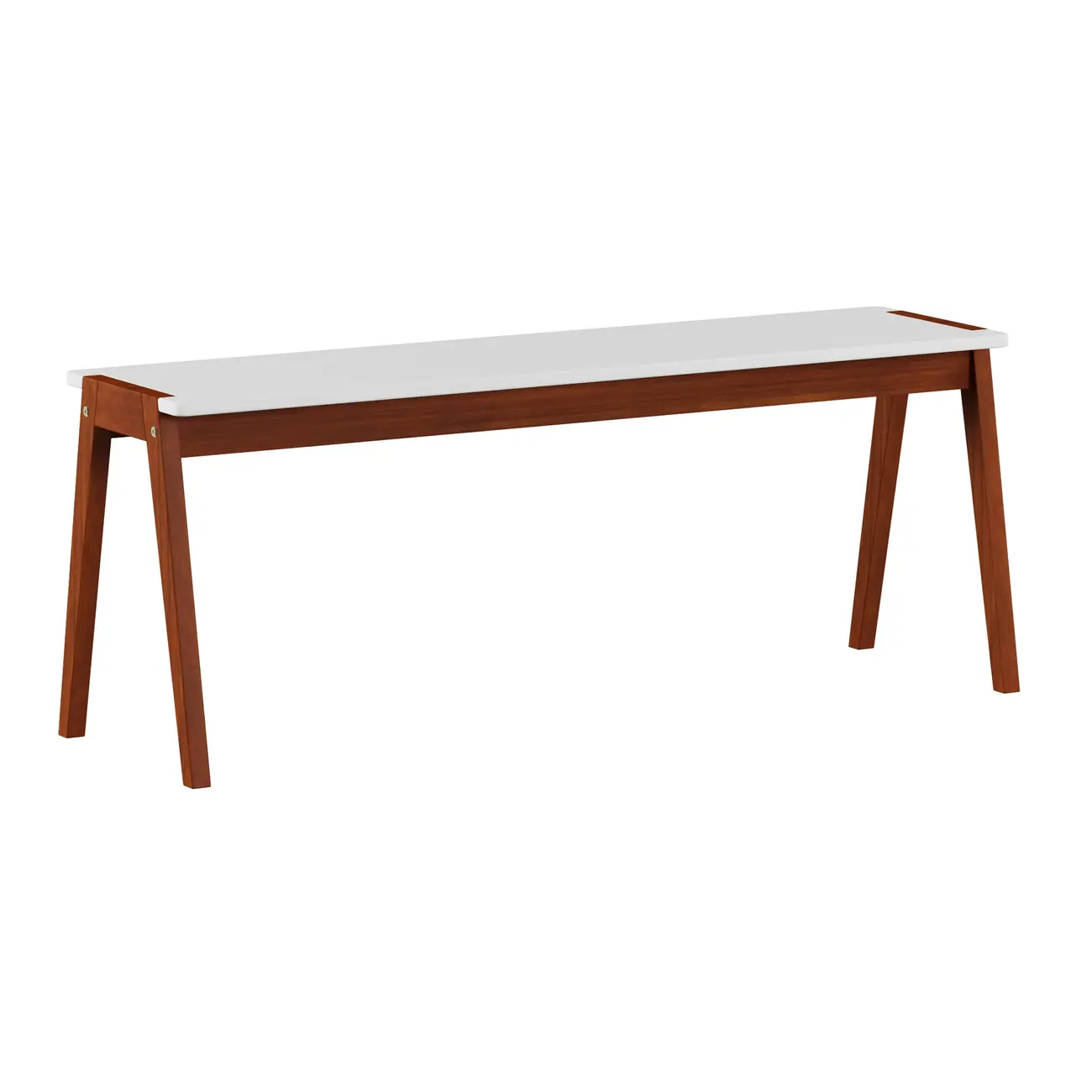 BANCO 2 LUGARES HANNA - NOZES/BRANCO - Foto 21