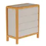 CÔMODA 4 GAVETAS 90 CM X 45 CM KANT - CAMELO/AMÊNDOA - Foto 25