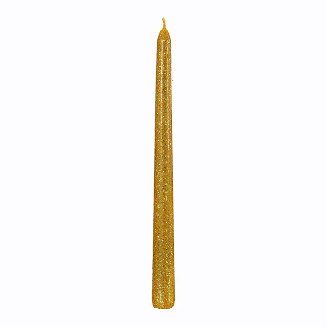 FINE FESTIVITY BRILHANTE VELA CASTIÇAL C/2 25 CM - OURO - Foto 1