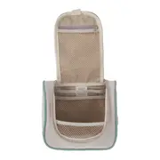 NÉCESSAIRE COM ALÇA NATTU - CAMELO/SÁLVIA - Foto 6