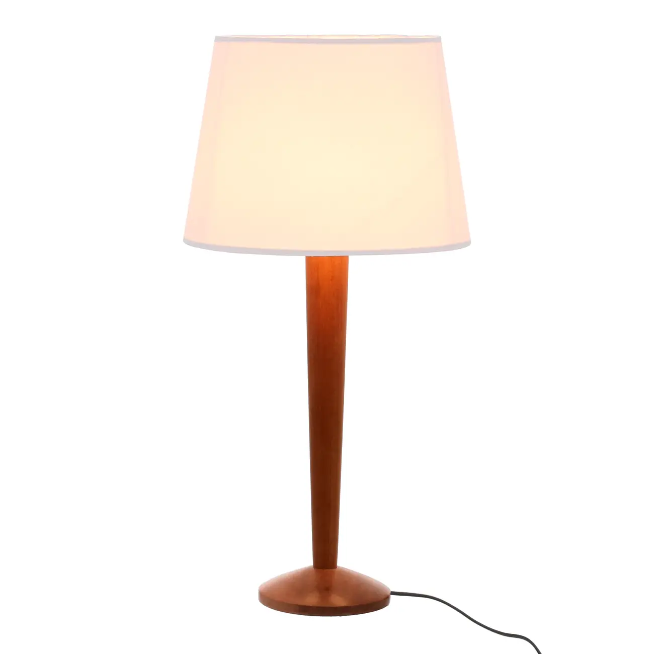 LUMINÁRIA DE MESA MOG C/CUP P - NOZES/BRANCO - Foto 1