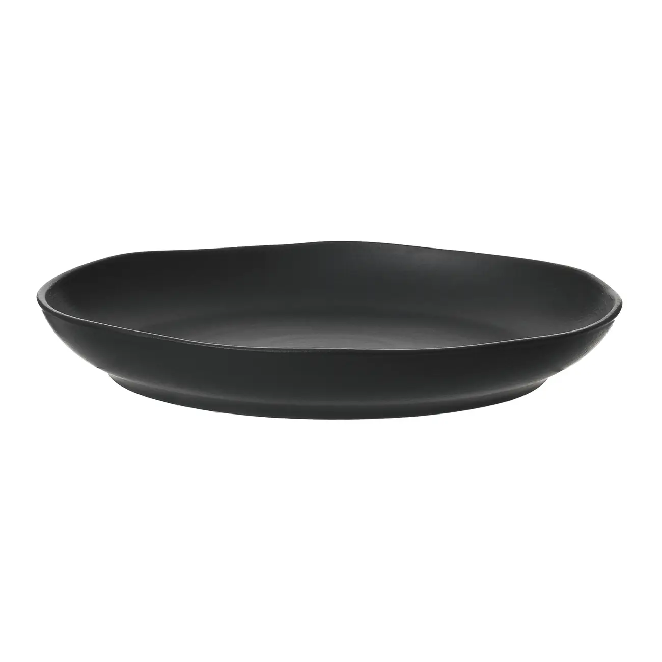 TRAVESSA REFRÁTARIA REDONDA 36 CM GEO - PRETO FOSCO - Foto 2