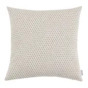 CAPA ALMOFADA 43 CM X 43 CM HÉRAULT - BEGE/CINZA - Foto 1