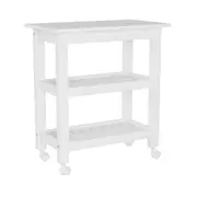 CARRINHO 1 GAVETA 73 CM X 42 CM MEET COMPAC - BRANCO/BRANCO - Foto 2