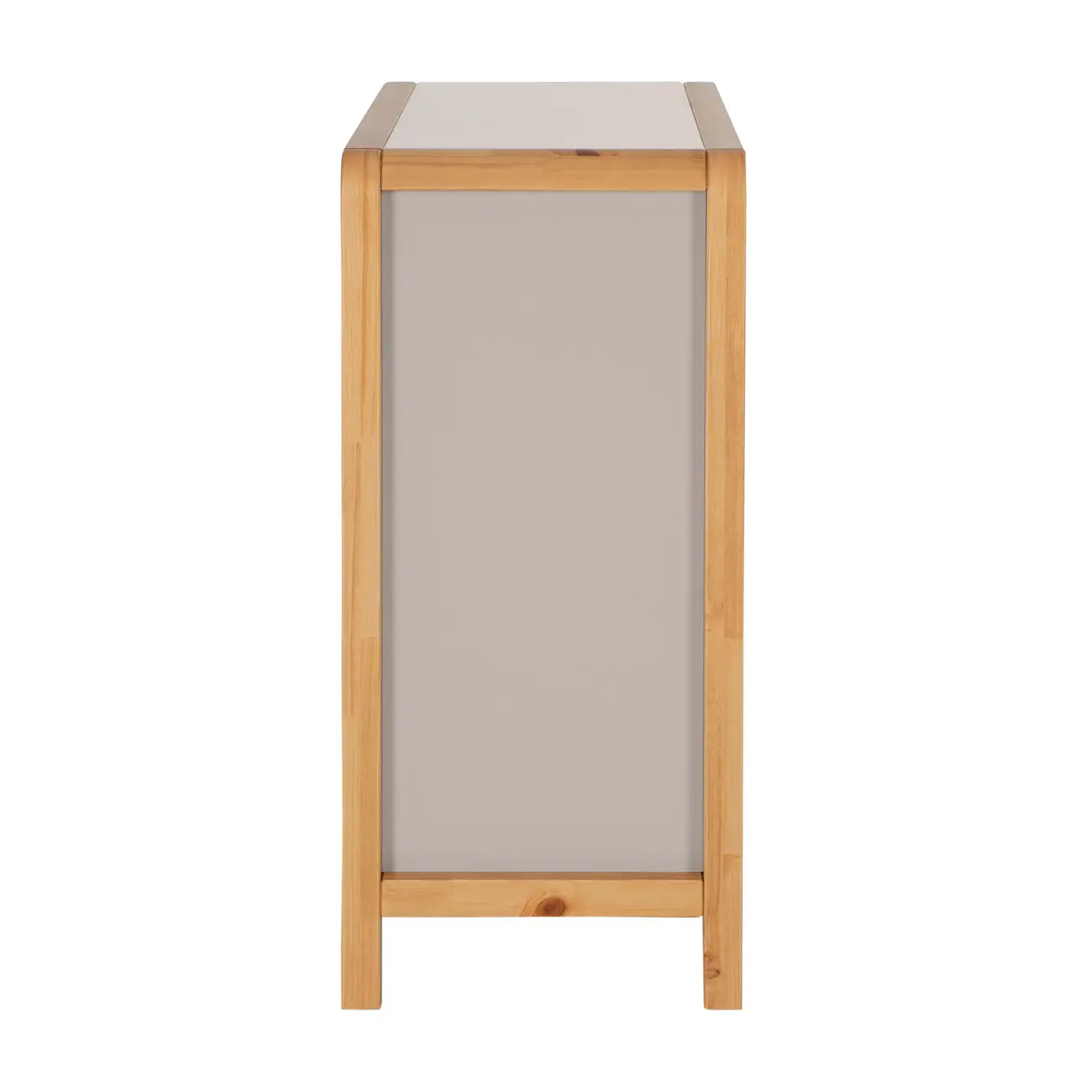 CÔMODA 4 GAVETAS 90 CM X 45 CM KANT - CAMELO/AMÊNDOA - Foto 14