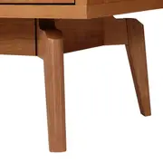 BUFFET 4 PORTAS 1,80 M X 45 CM COM PALHINHA ARES - TAUARI/FIBRA CLARA - Foto 14