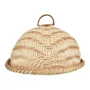 COBRE-BOLO 28 CM TAMBAÚ - FIBRA CLARA - Foto 2