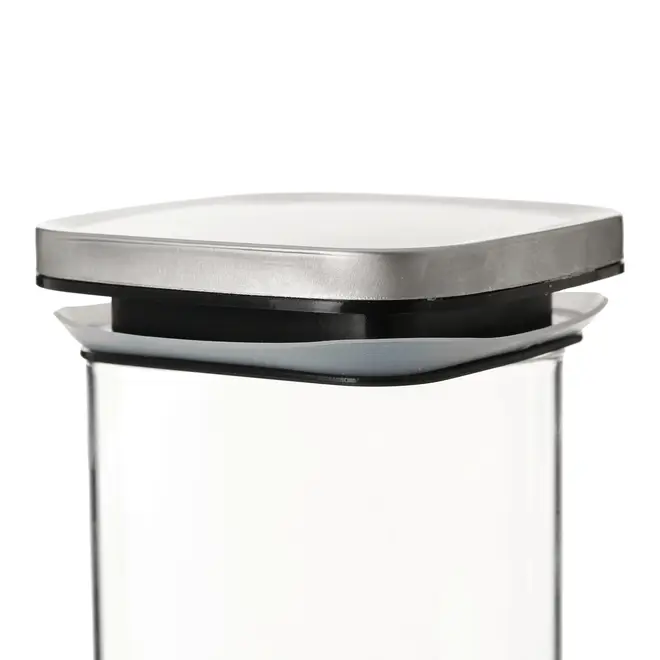 POTE HERMÉTICO 1,9 L GIALLE BORO - INCOLOR/PRATA - Foto 5