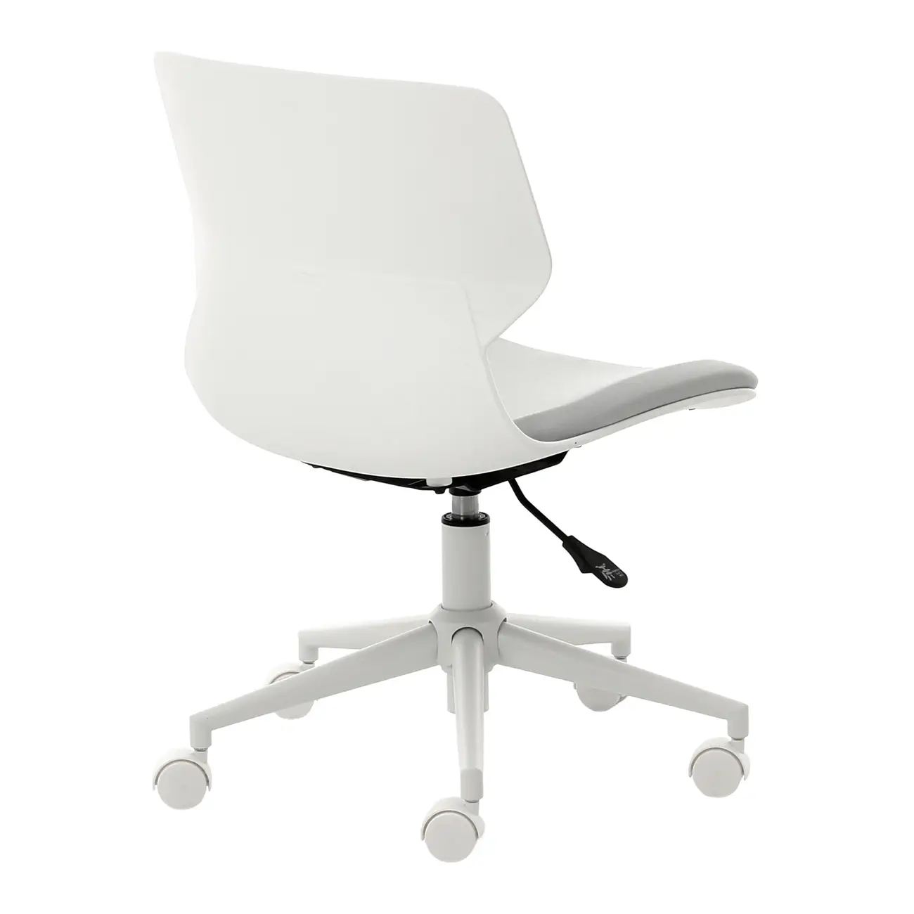 CADEIRA HOME OFFICE ZIPZ - BRANCO/FLANDRES - Foto 4