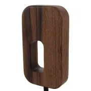 ADORNO MESA 30 CM IPANEMA - NOZES/PRETO - Foto 6