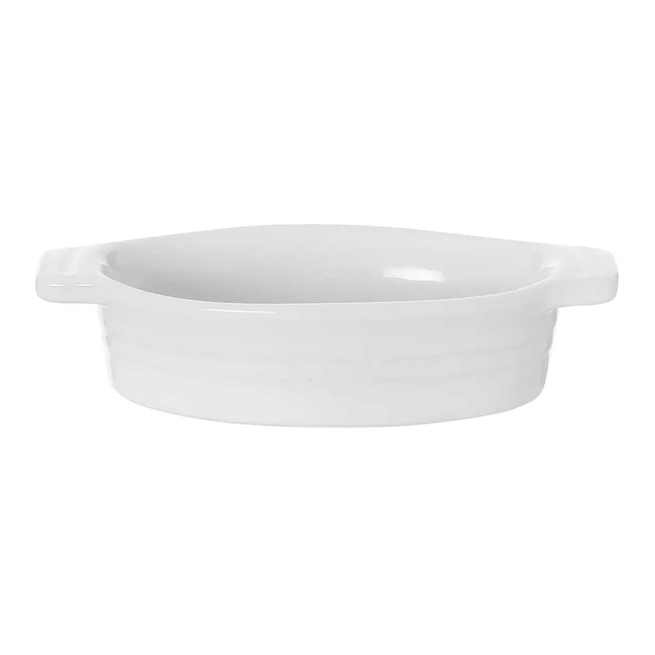 TRAVESSA REFRATÁRIA 20 CM X 10 CM SABOREAR - BRANCO - Foto 1