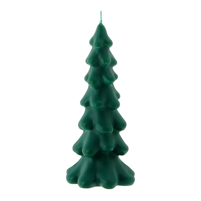 VELA ÁRVORE 19 CM BORDAR, AMAR E CELEBRAR - VERDE - Foto 2