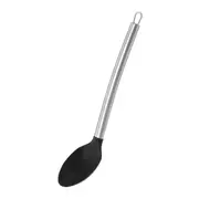 COLHER MULTIUSO 34 CM COOKING - INOX/PRETO - Foto 2