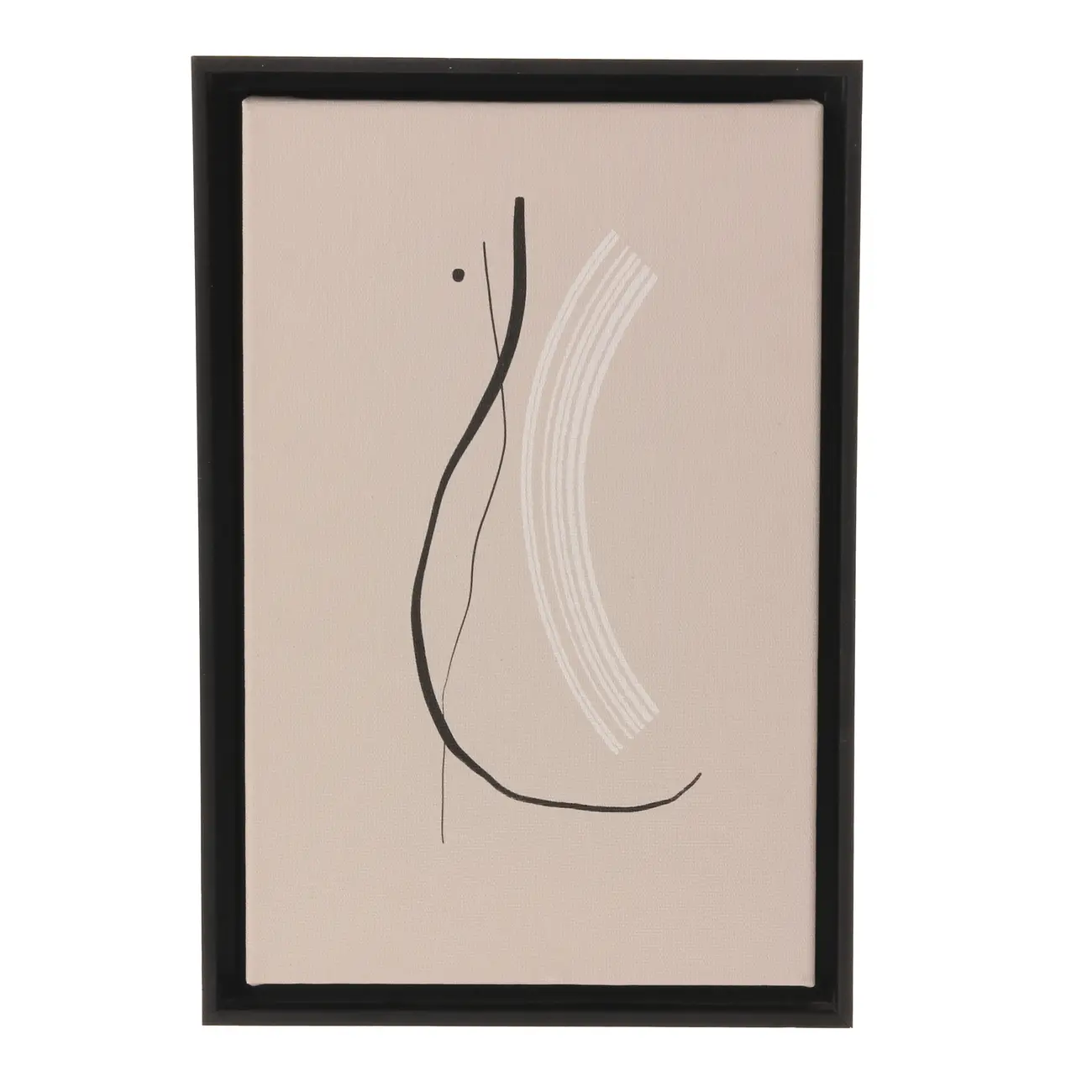 QUADRO 20 CM X 30 CM DANCING II - PRETO/MULTICOR - Foto 1