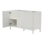 ARMÁRIO COZINHA COMPL. 2P 3P 3 PÇS SLEEK - BRANCO/GRANILITE - Foto 10