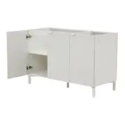 ARMÁRIO COZINHA COMPL. 2P 3P 3 PÇS SLEEK - BRANCO/GRANILITE - Foto 10