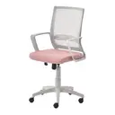 CINZA CLARO/QUARTZO ROSA - CADEIRA DE ESCRITÓRIO FRESH