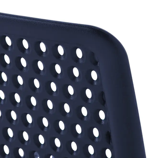 CADEIRA PARA ÁREA EXTERNA EMPILHÁVEL DOTS - ULTRAMARINE PROFUNDO - Foto 7