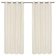 CORTINA BLACKOUT 70% 2 PEÇAS 1,30 M X 2,30 M MISCANTHUS - MESCLADO NATURAL - Foto 1