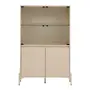AREIA/INCOLOR - CRISTALEIRA 4 PORTAS 90X139 RIBS