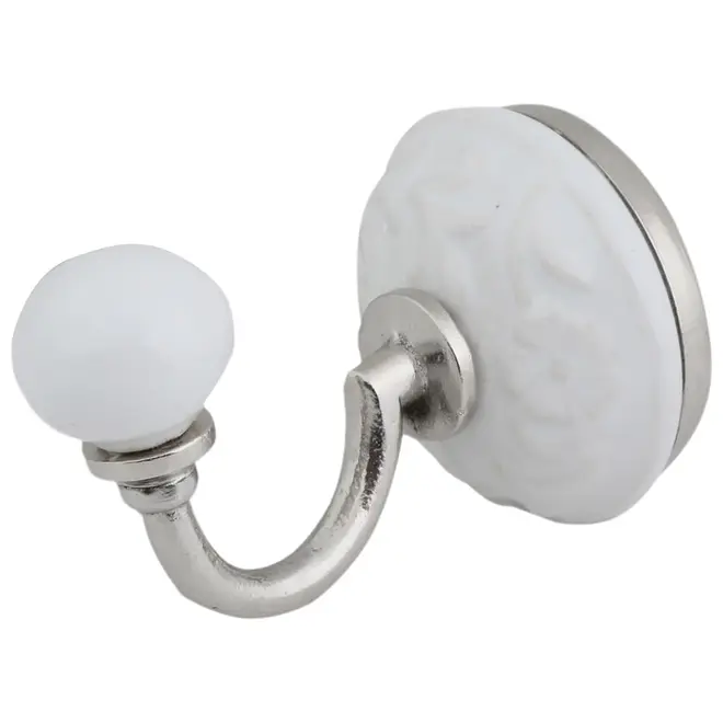 GANCHO DE PAREDE BOURGEON - BRANCO - Foto 2