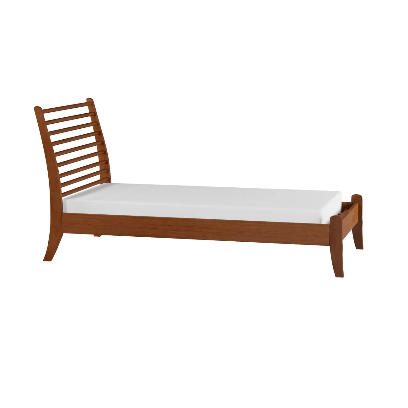 CAMA DE SOLTEIRO 98 CM MIRAGE HIGH - NOZES - Foto 7