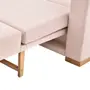SOFÁ-CAMA 2 LUGARES ORIGAMI - QUARTZO ROSA/TAUARI - Foto 19