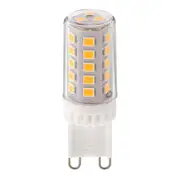 LÂMPADA LED G9 127/220V LUZ AMARELA TASCHIBRA - INCOLOR/BRANCO - Foto 2