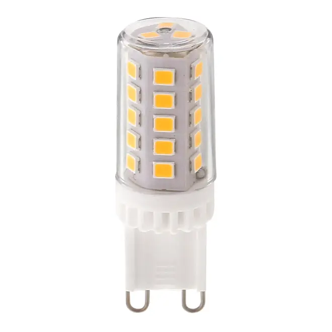LÂMPADA LED G9 127/220V LUZ AMARELA TASCHIBRA - INCOLOR/BRANCO - Foto 2