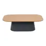 MESA DE CENTRO 1,10 M X 70 CM ALLURE - KONKRET/FREIJÓ - Foto 3