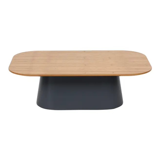 MESA DE CENTRO 1,10 M X 70 CM ALLURE - KONKRET/FREIJÓ - Foto 3