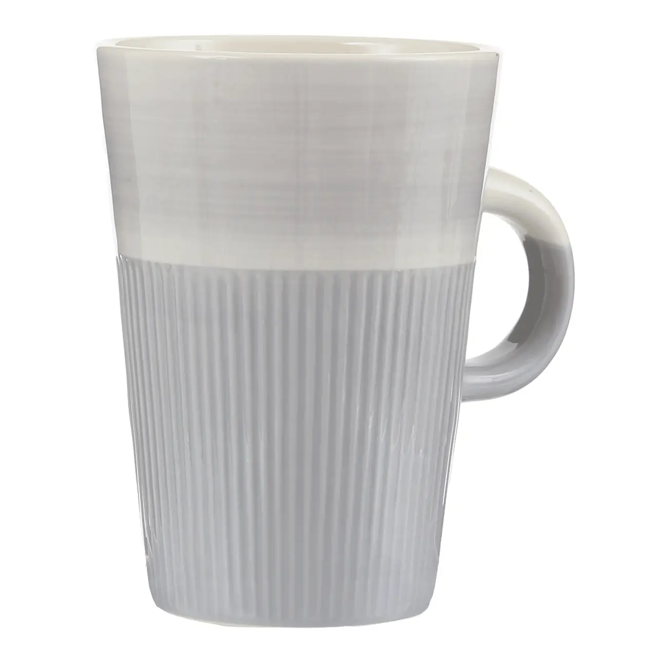 CANECA 400 ML CÔTELÉ - GRIS BRULÉ - Foto 3