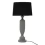 LUMINÁRIA MESA PILASTRE C/CUP K - CINZA/PRETO - Foto 1