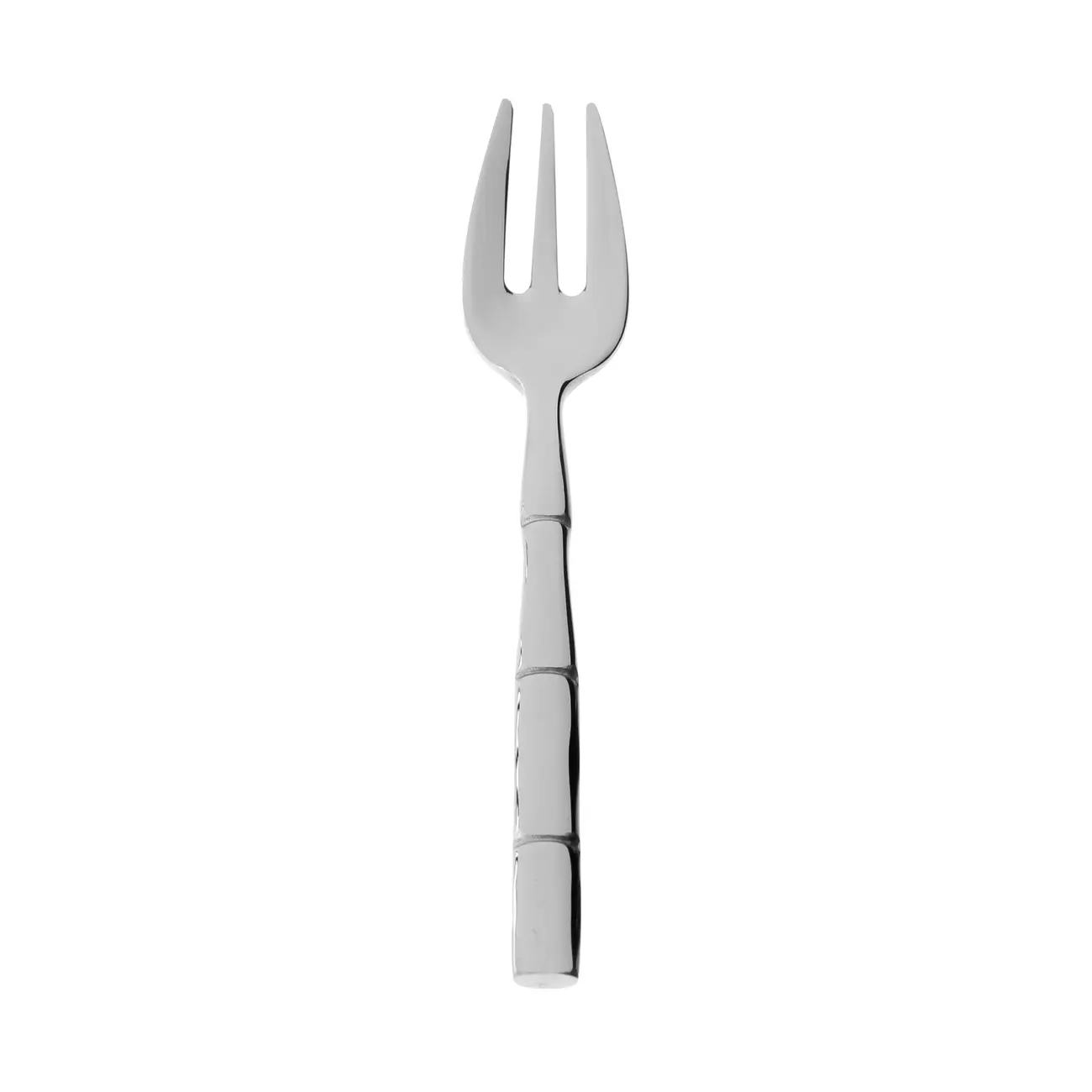 JOGO GARFO P/ SOBREMESA 6 PÇS TAQUARA STEEL WOOD - INOX - Foto 2