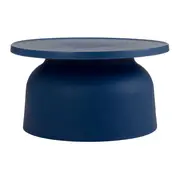 MESA DE CENTRO REDONDA 67 CM ALTIPLANO - AZUL - Foto 2