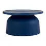 MESA DE CENTRO REDONDA 67 CM ALTIPLANO - AZUL - Foto 2